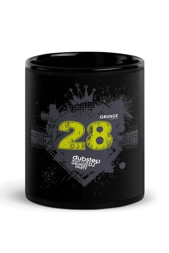 Dubstep Black Glossy Mug - Black - IVORYNN