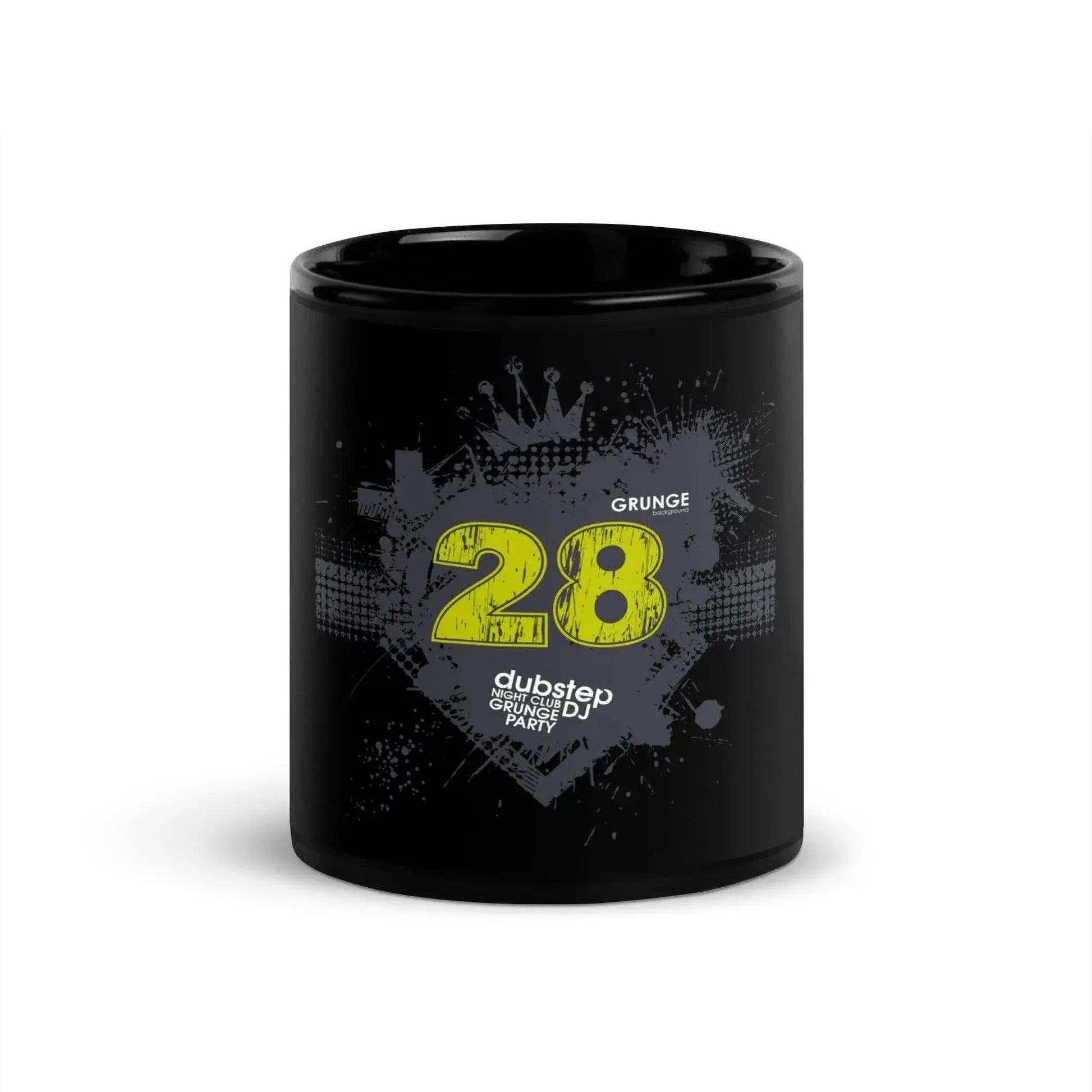 Dubstep Black Glossy Mug - Black - IVORYNN