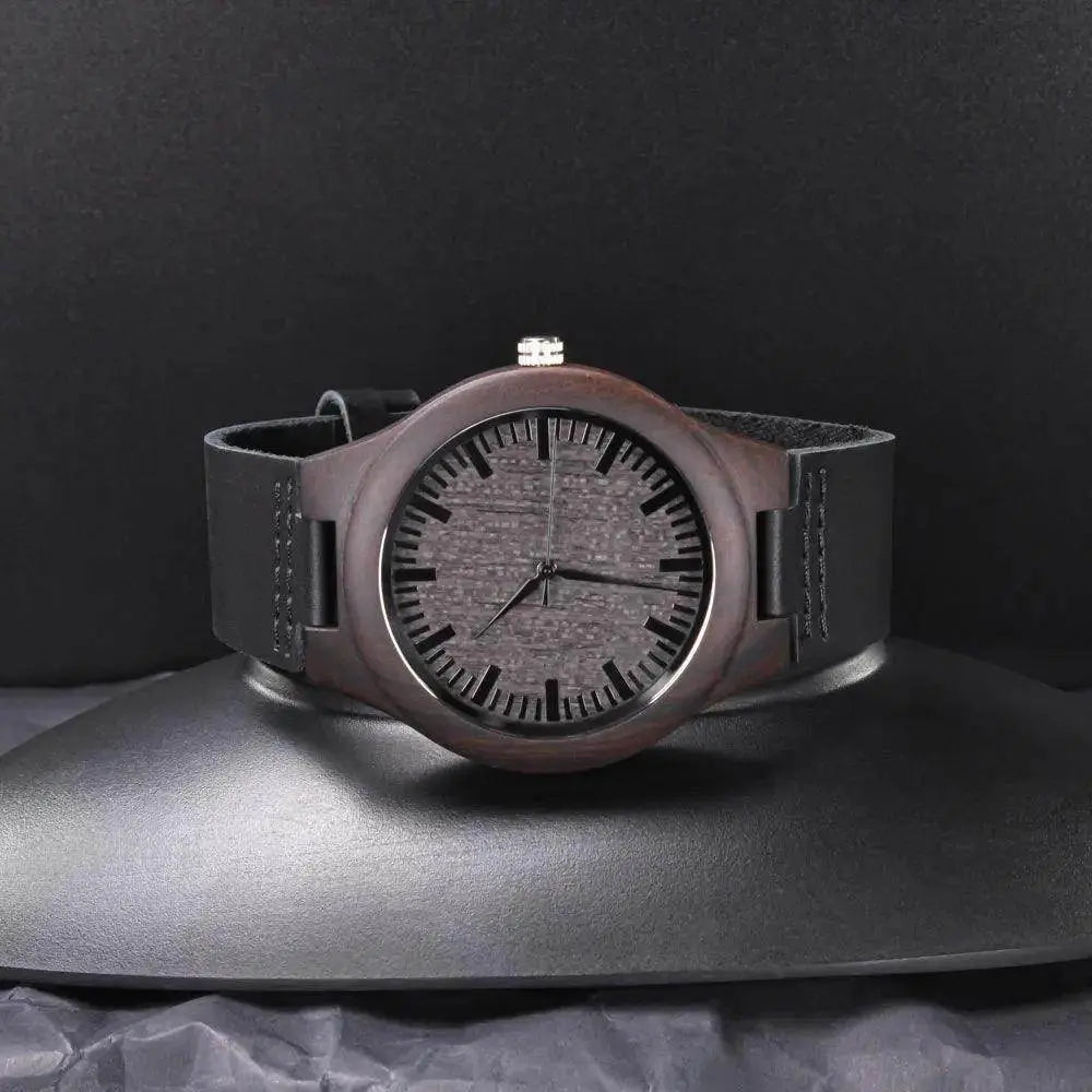 Engraved Wooden Gift Box Watch - IVORYNN