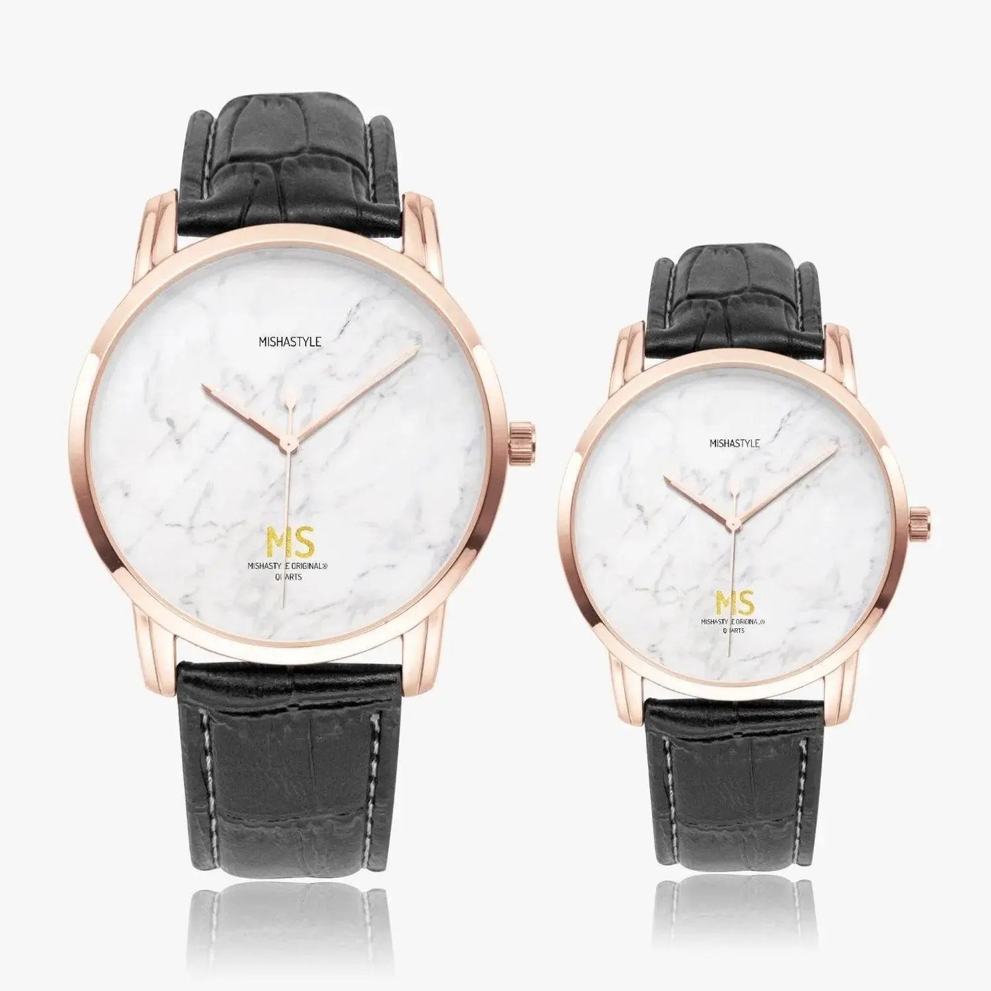 Instafamous Wide Type Marble Quartz watch - IVORYNN