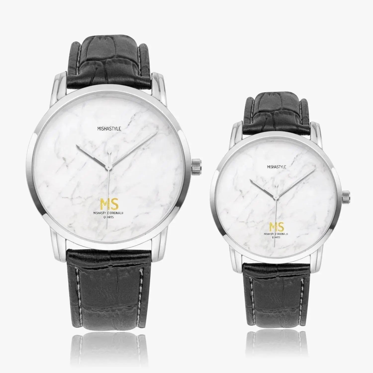 Instafamous Wide Type Marble Quartz watch - IVORYNN