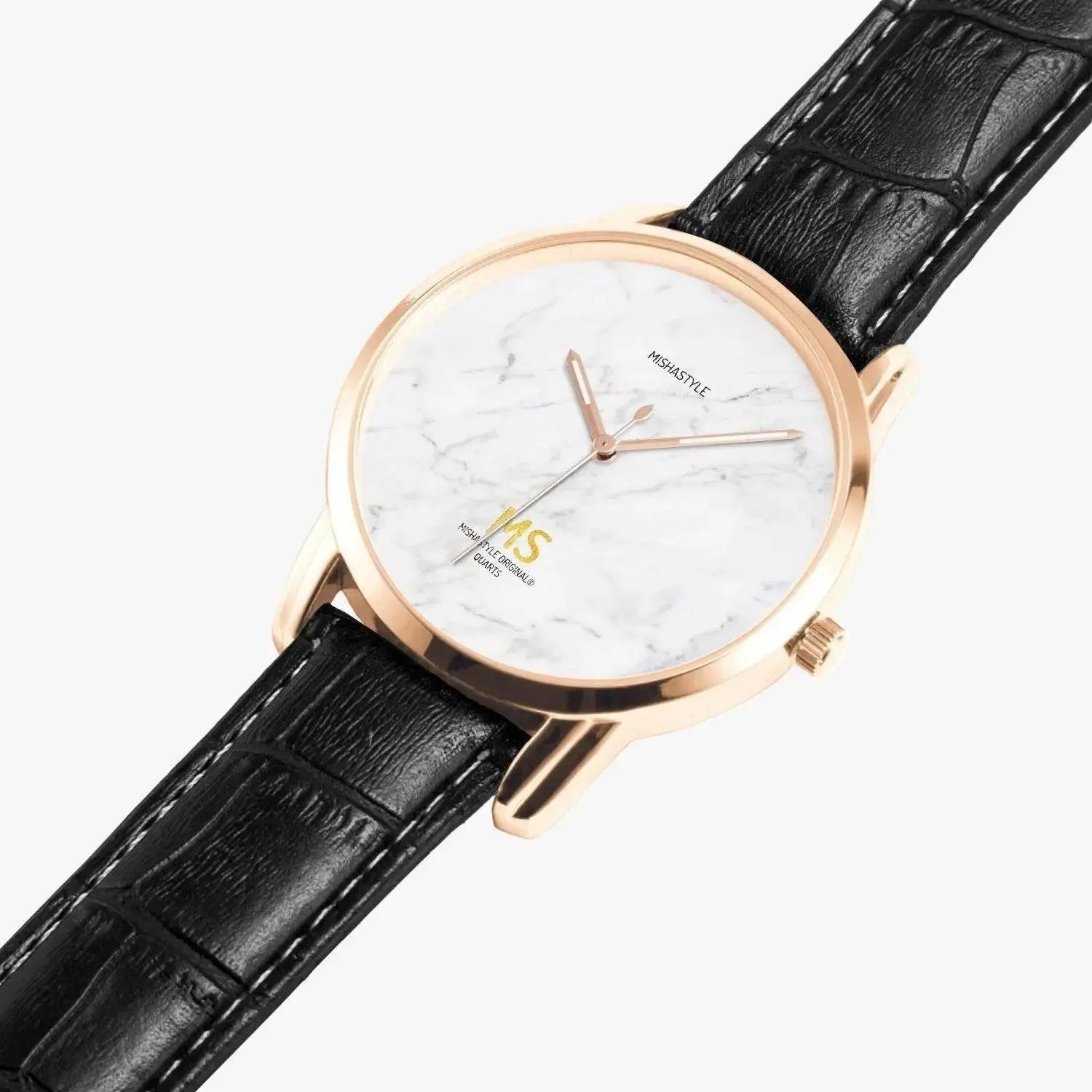 Instafamous Wide Type Marble Quartz watch - IVORYNN