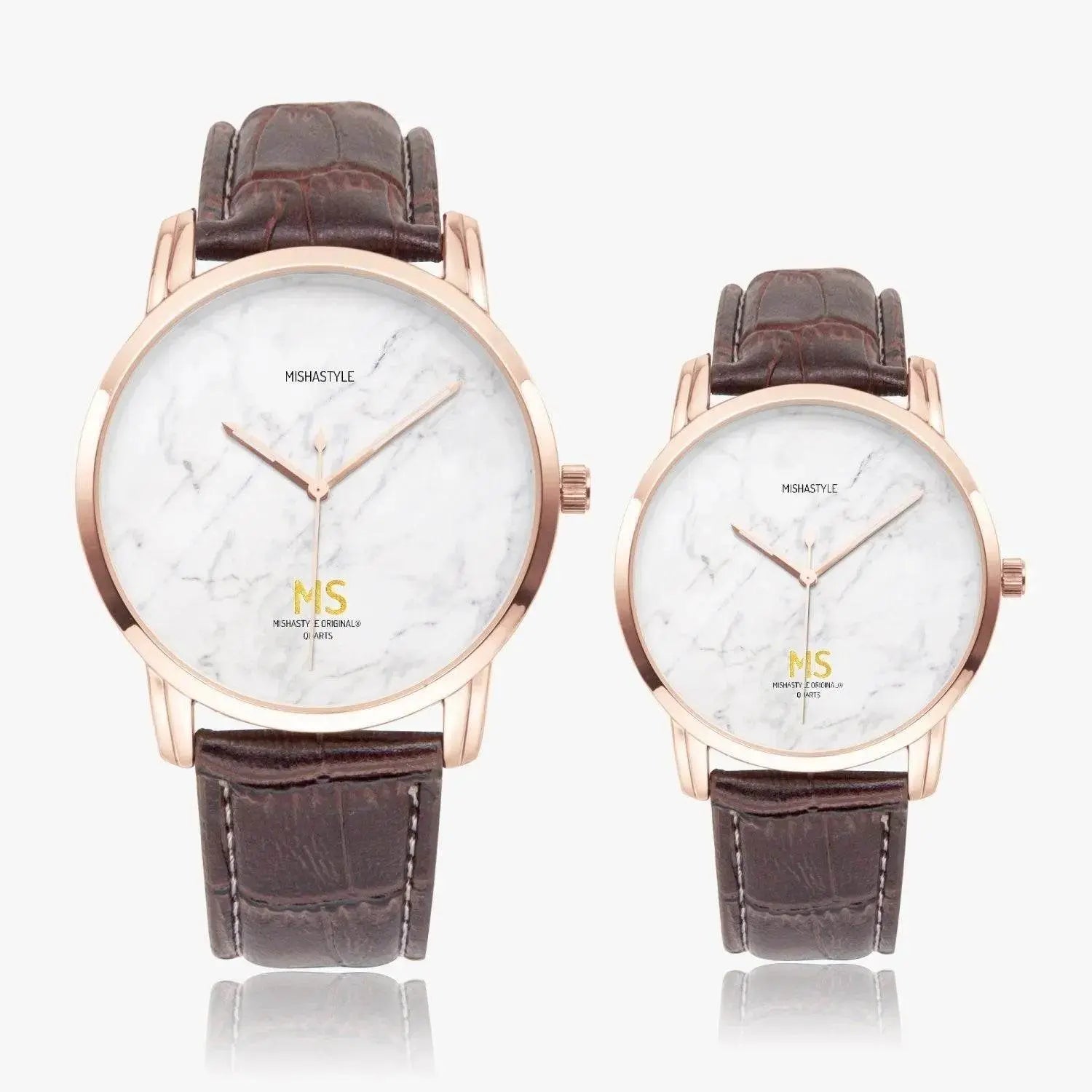 Instafamous Wide Type Marble Quartz watch - IVORYNN
