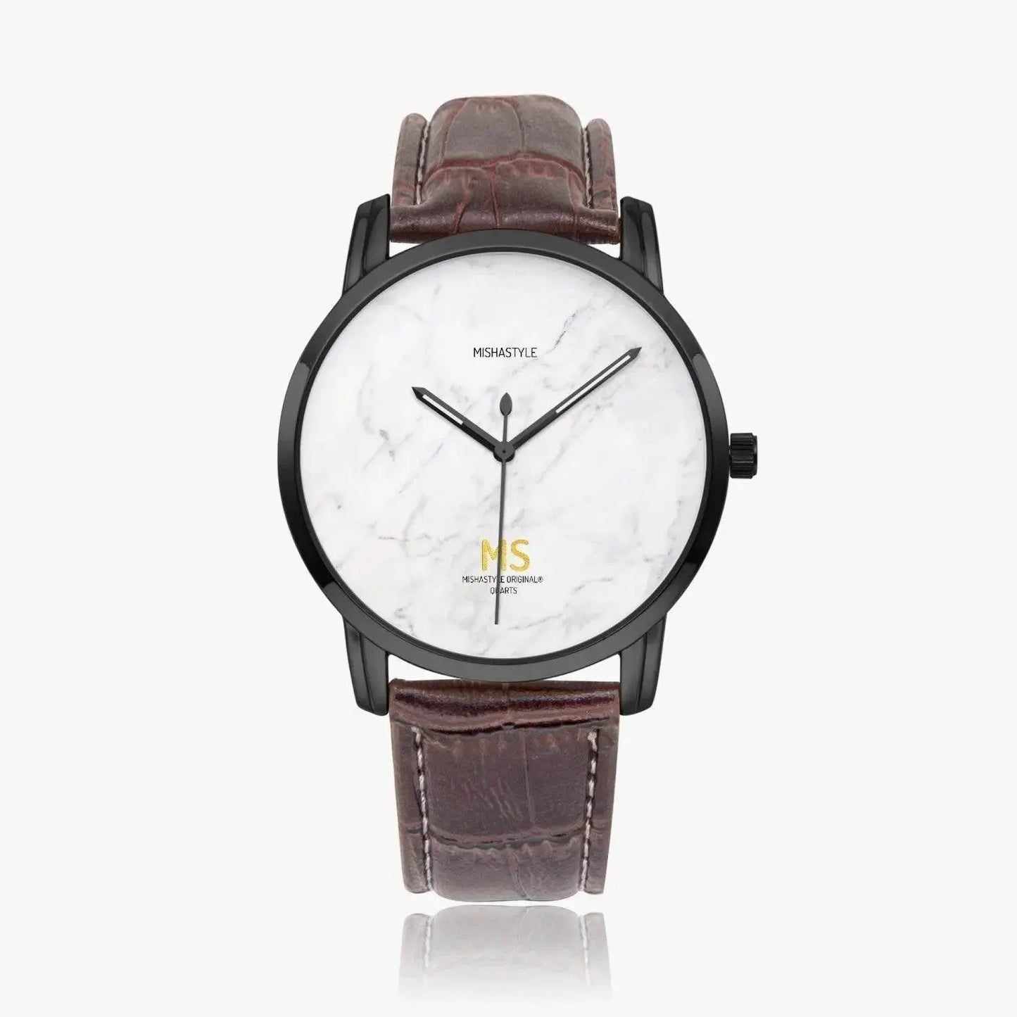 Instafamous Wide Type Marble Quartz watch - IVORYNN