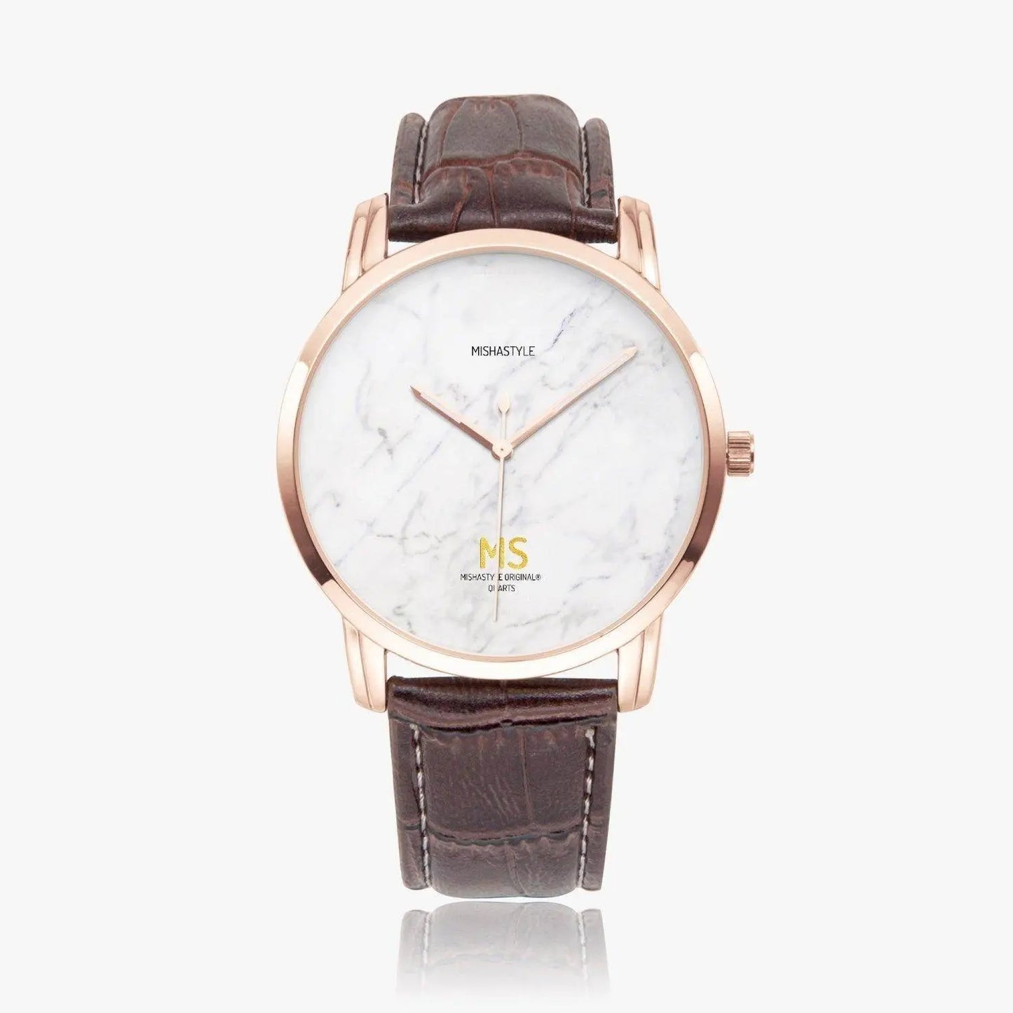 Instafamous Wide Type Marble Quartz watch - IVORYNN