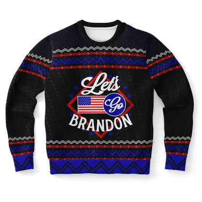 Let's Go Brandon women Sweater - IVORYNN