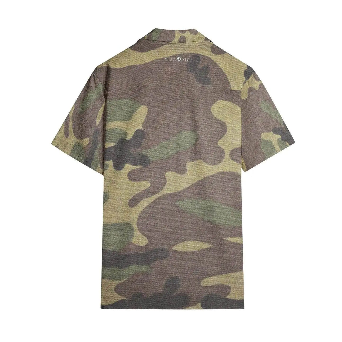 Luxury Short Sleeve Army Shirts - IVORYNN