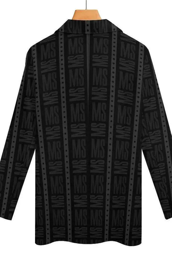 Luxury line Women's Stylish Black Blazer - IVORYNN
