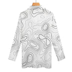 Luxury line Women's Stylish White Blazer - IVORYNN