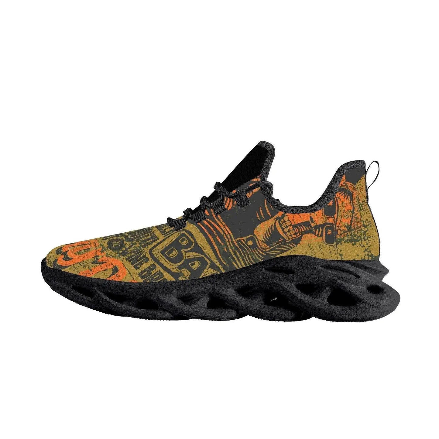 Men Flex Control Sneaker - Black - IVORYNN