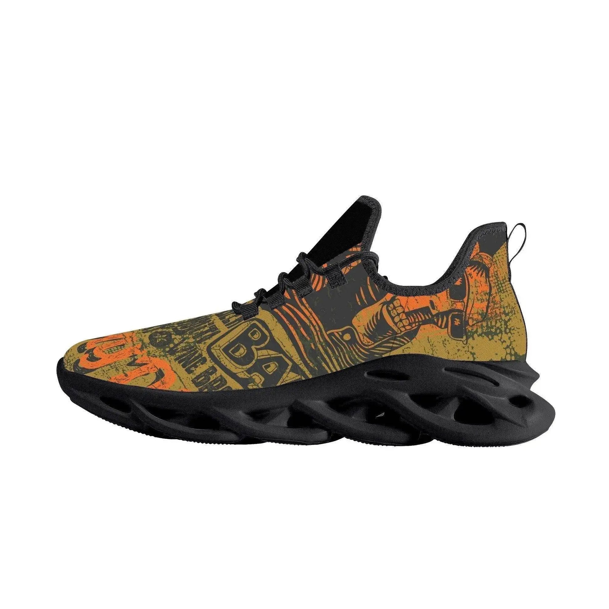 Men Flex Control Sneaker - Black - IVORYNN