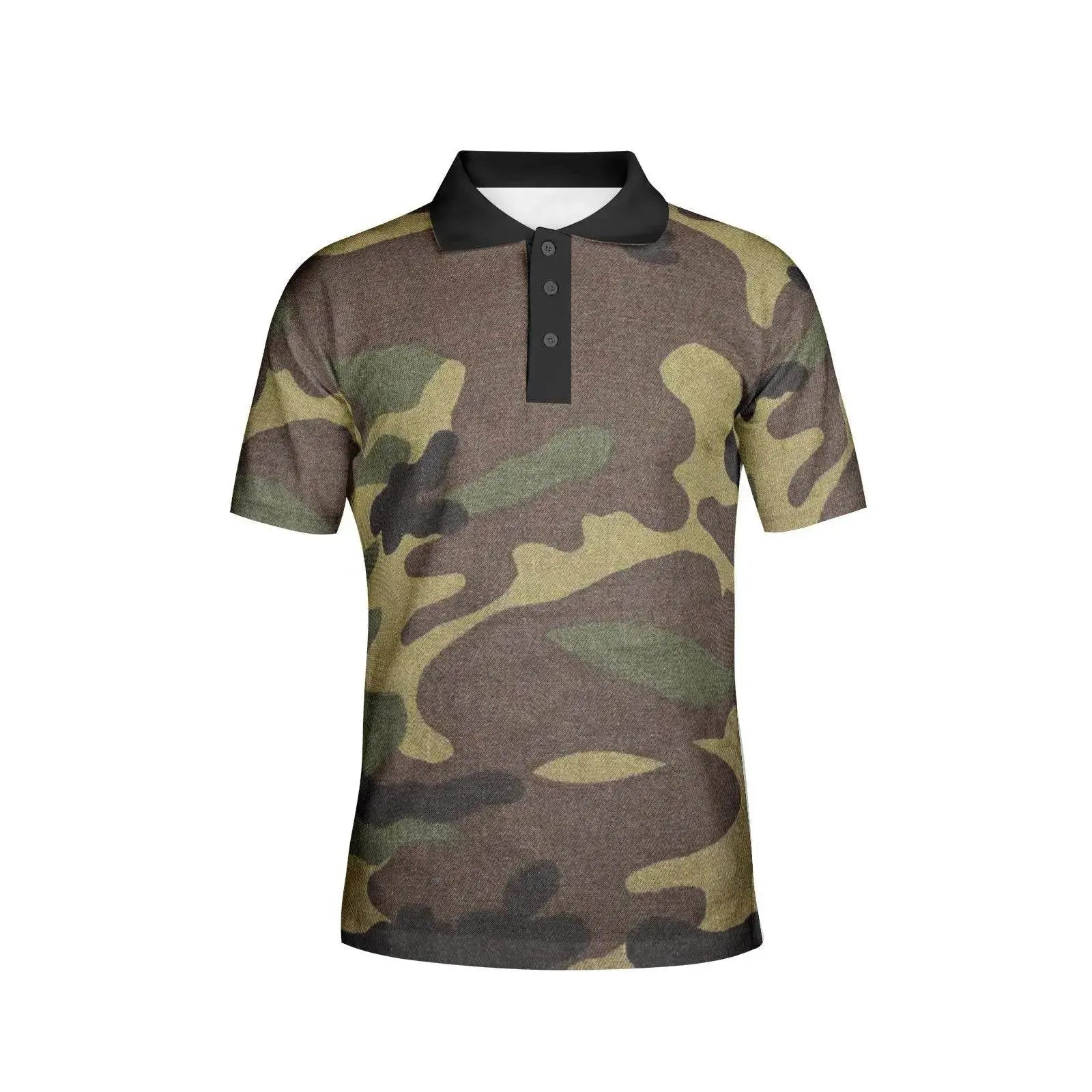 Men's Army Polo Shirts - IVORYNN