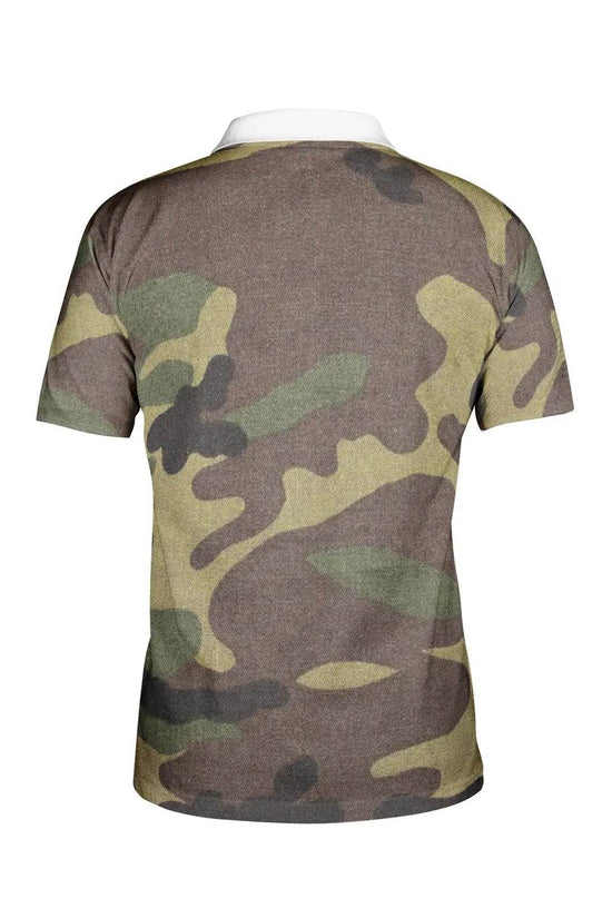 Men's Army Polo Shirts - IVORYNN