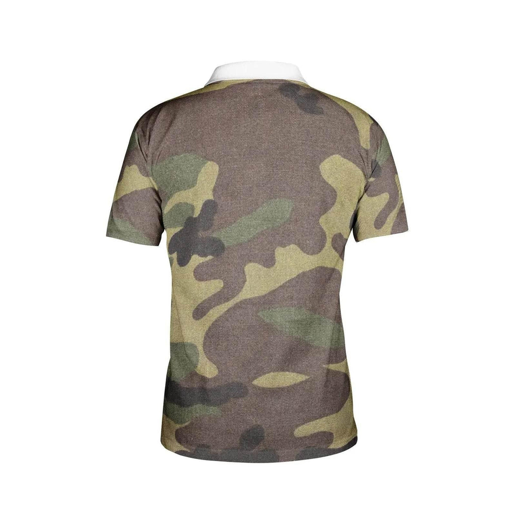 Men's Army Polo Shirts - IVORYNN