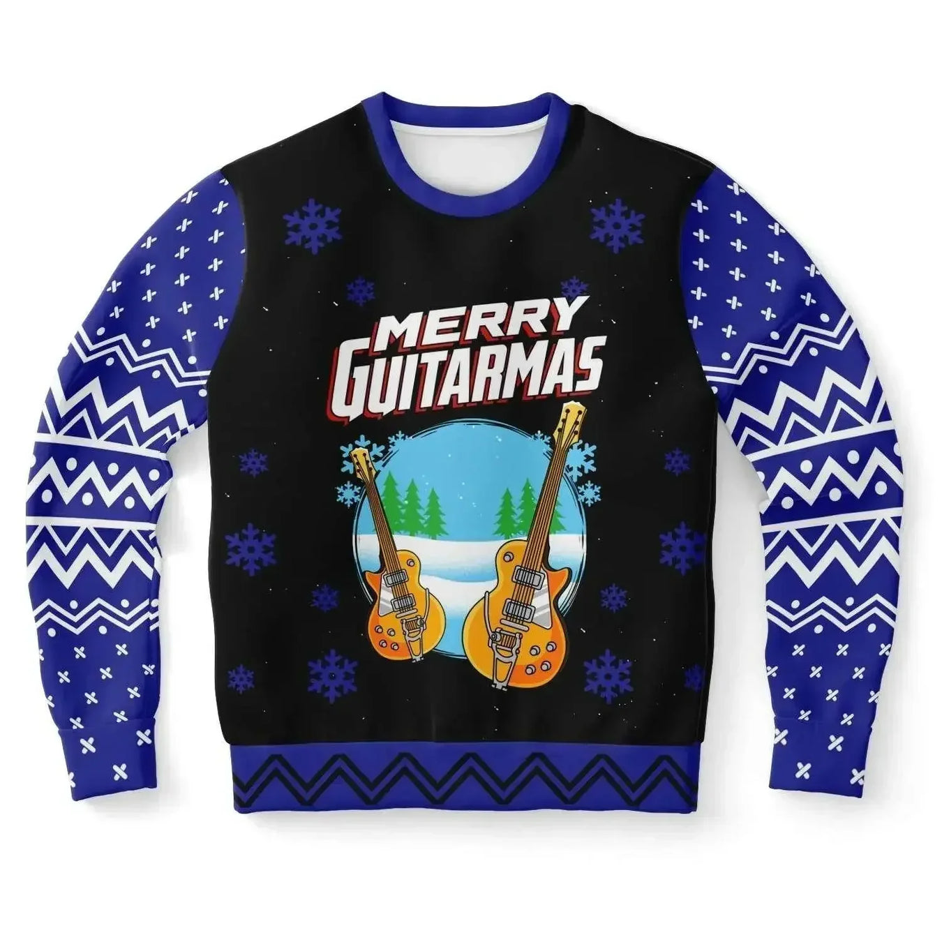 Merry Guitarmas Athletic Men Sweater - IVORYNN