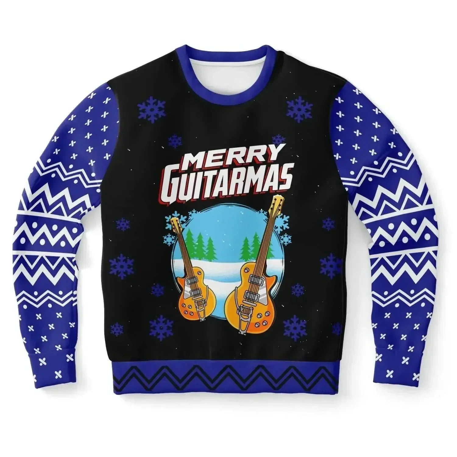 Merry Guitarmas Athletic Men Sweater - IVORYNN