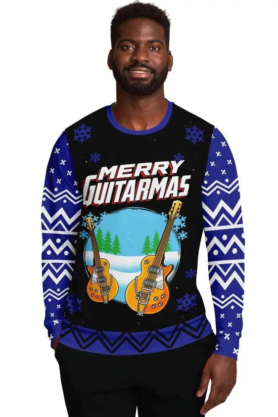 Merry Guitarmas Men Sweater - IVORYNN