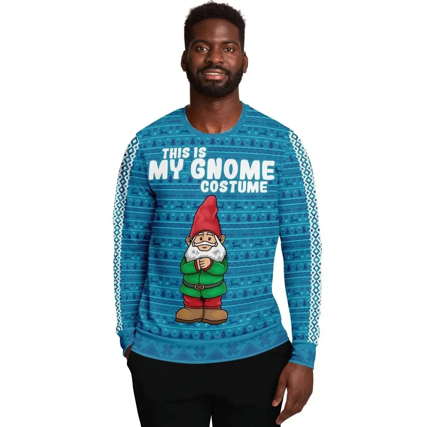 My Gnome Santa Christmas Athletic Men Sweater - IVORYNN