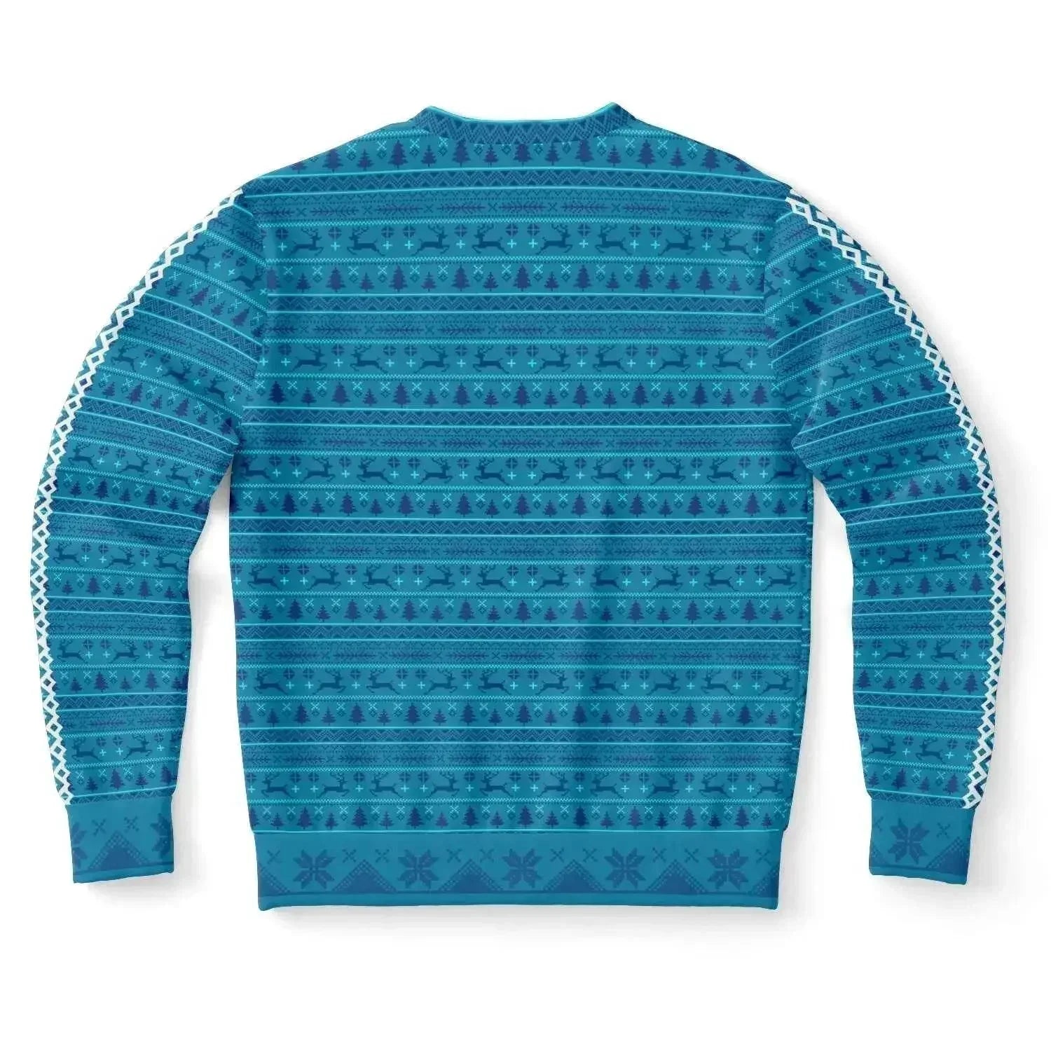 My Gnome Santa Christmas Men Sweater - Turquoise - IVORYNN