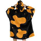 Orange Me Blanket Hoodie - IVORYNN