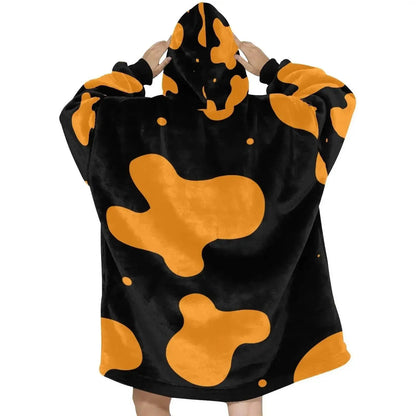 Orange Me Blanket Hoodie - IVORYNN
