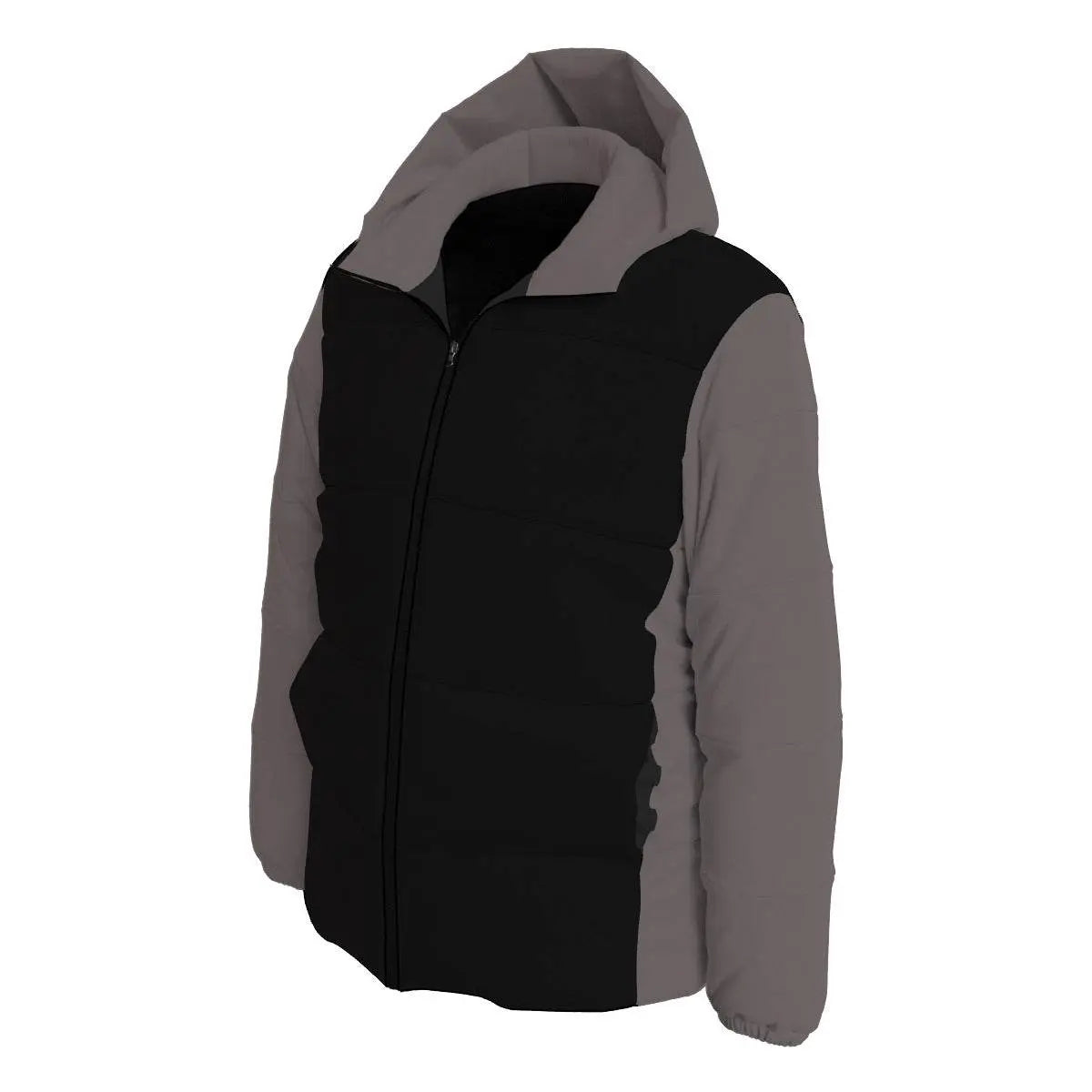 Puff Comfortable Down Jacket - Gray Black - IVORYNN