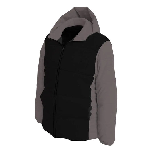 Puff Comfortable Down Jacket - Gray Black - IVORYNN