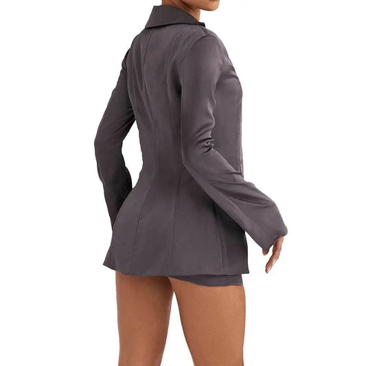 Sexy Cutout Two-Piece Suit