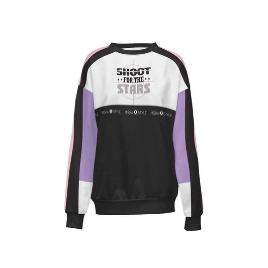 Shoot Stars Relaxed Fit Crewneck Sweatshirt