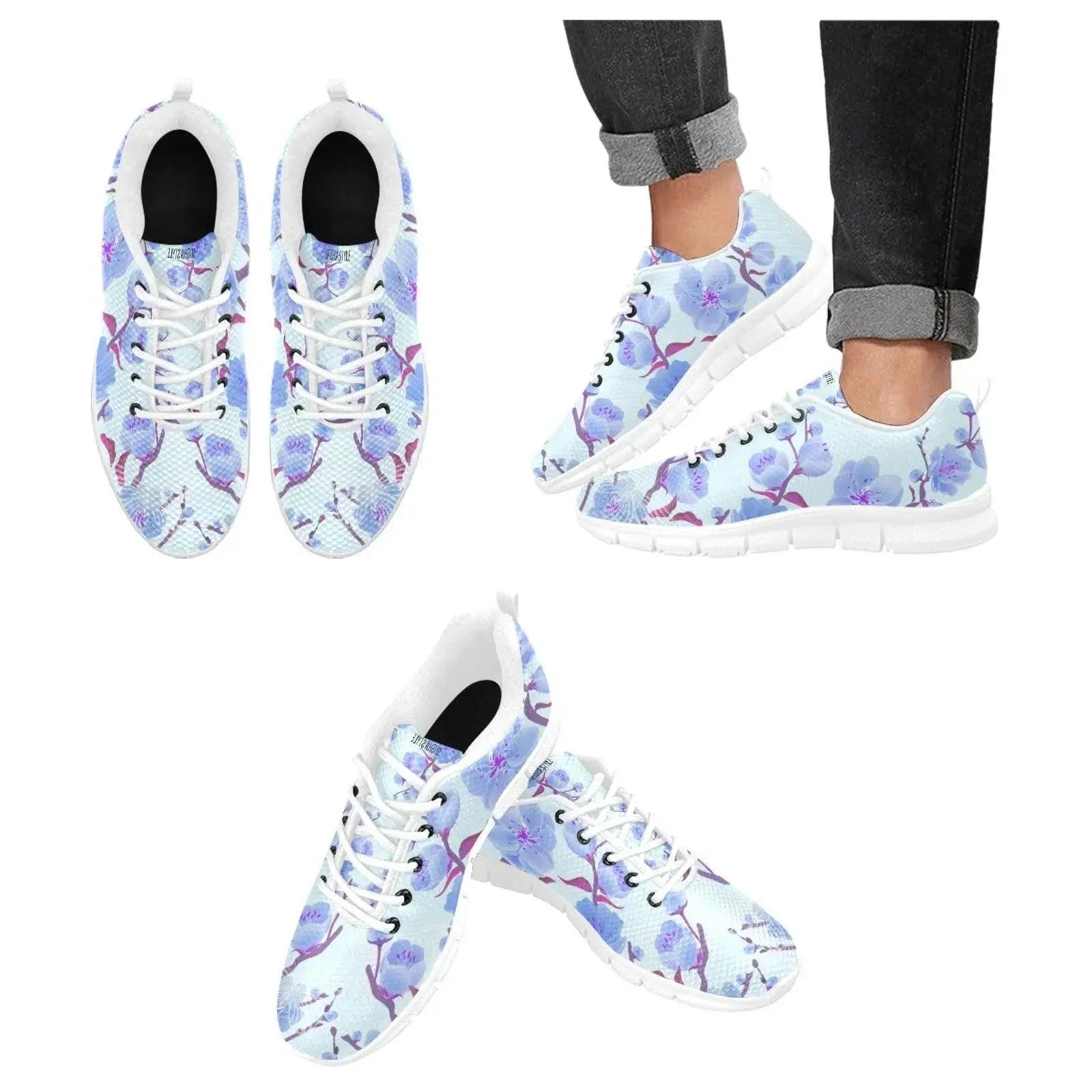 Spring Floral Women's Breathable Sneakers - IVORYNN