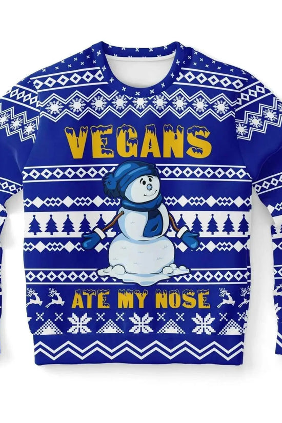 Vegans ate my Nose Athletic Lady Sweater - IVORYNN