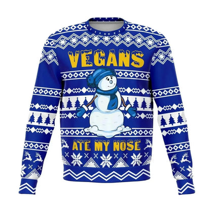 Vegans ate my Nose Athletic Men Sweater - IVORYNN