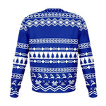 Vintage Fashionable Christmas Men Sweater - Navy - IVORYNN