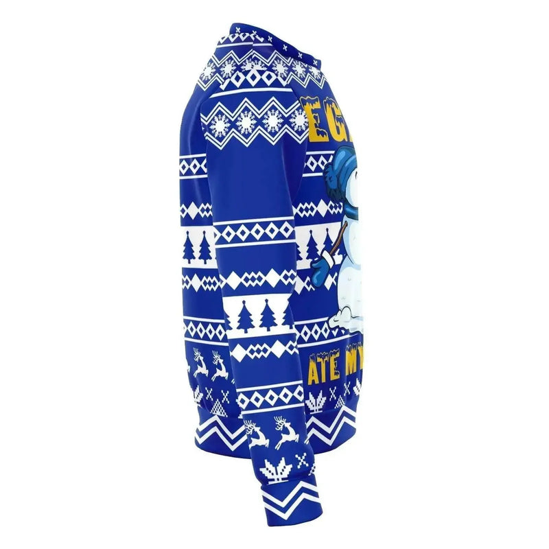 Vintage Fashionable Christmas Women  Sweater - Navy - IVORYNN