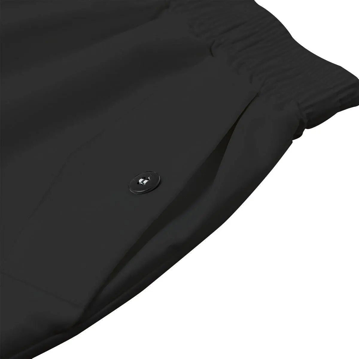 Women's Bib Overall Luxury Pant - Black - IVORYNN