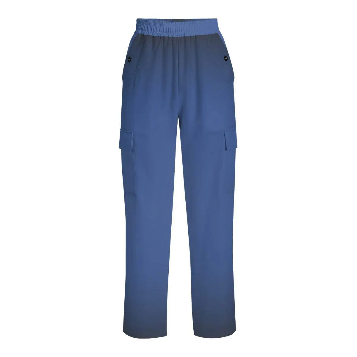 Women's Bib Overall Luxury Pant - Dark Blue - IVORYNN
