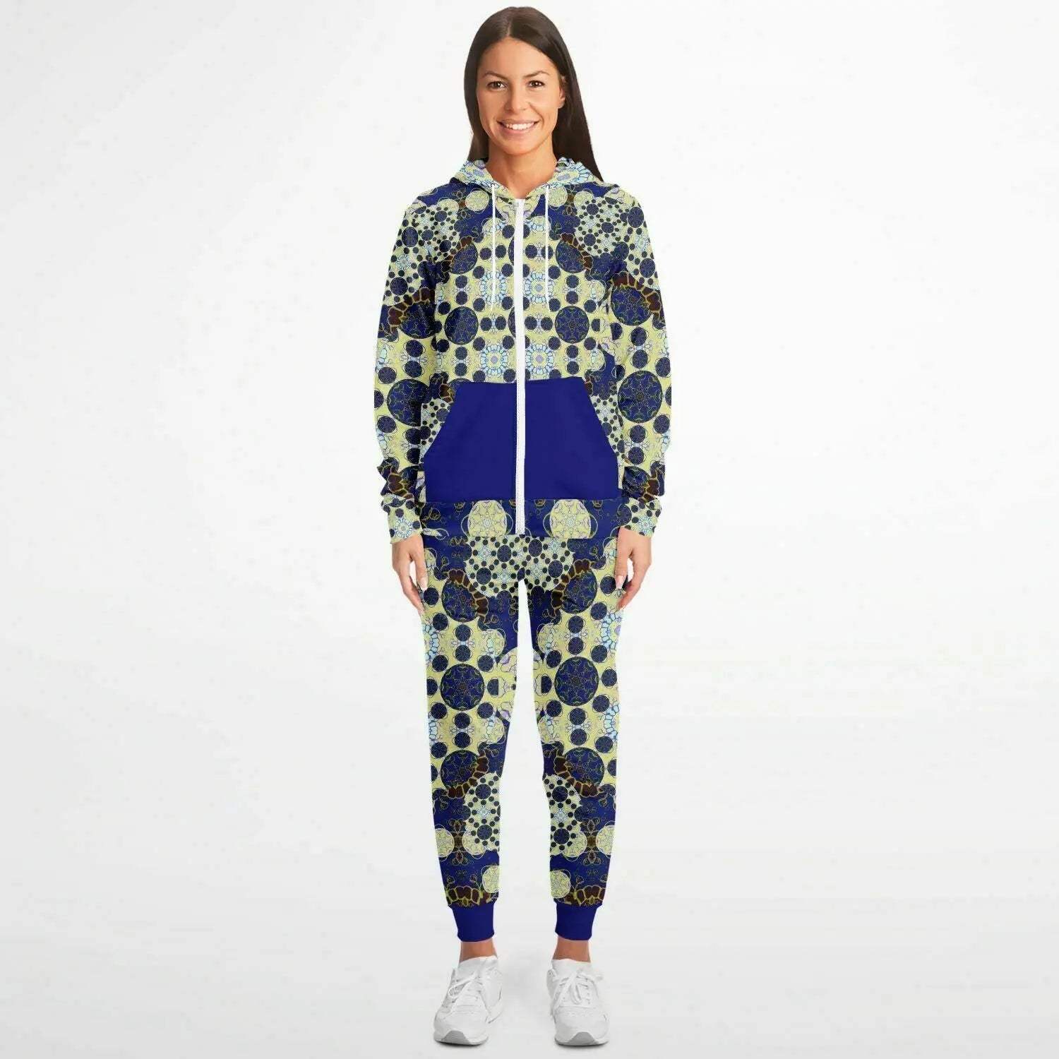 Decoration Fashion Ziphoodie & Jogger - Set - Mishastyle