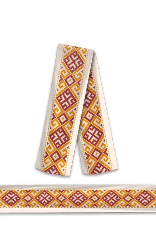 embroidery Warm Breathable Velvet Scarf - IVORYNN