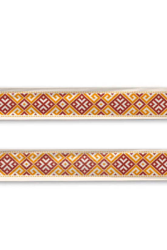 embroidery Warm Breathable Velvet Scarf - IVORYNN