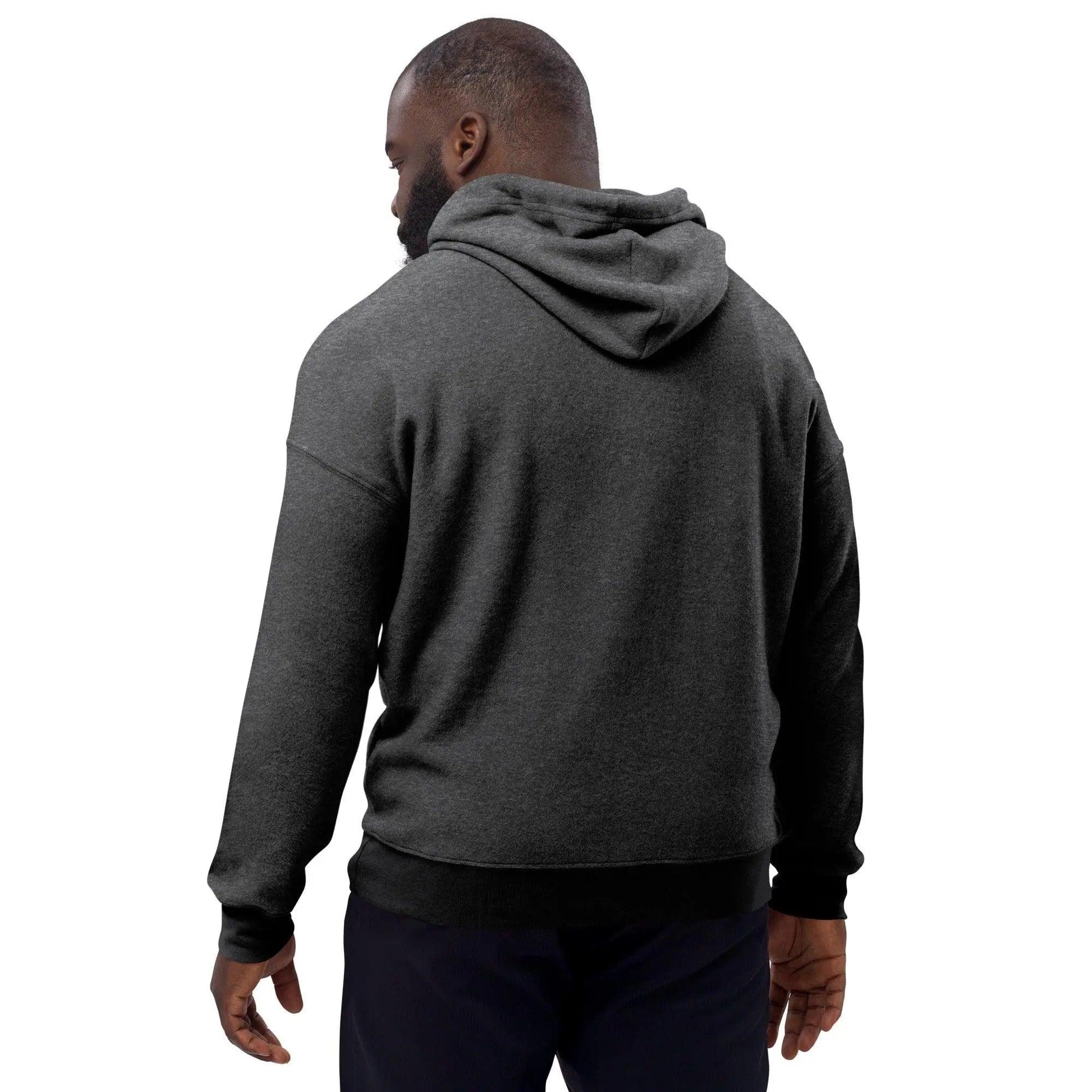 Men sueded fleece hoodie - Mishastyle