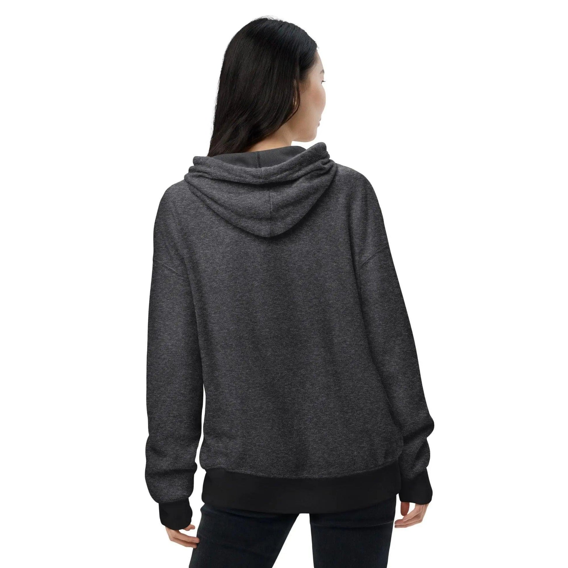 Men sueded fleece hoodie - Mishastyle