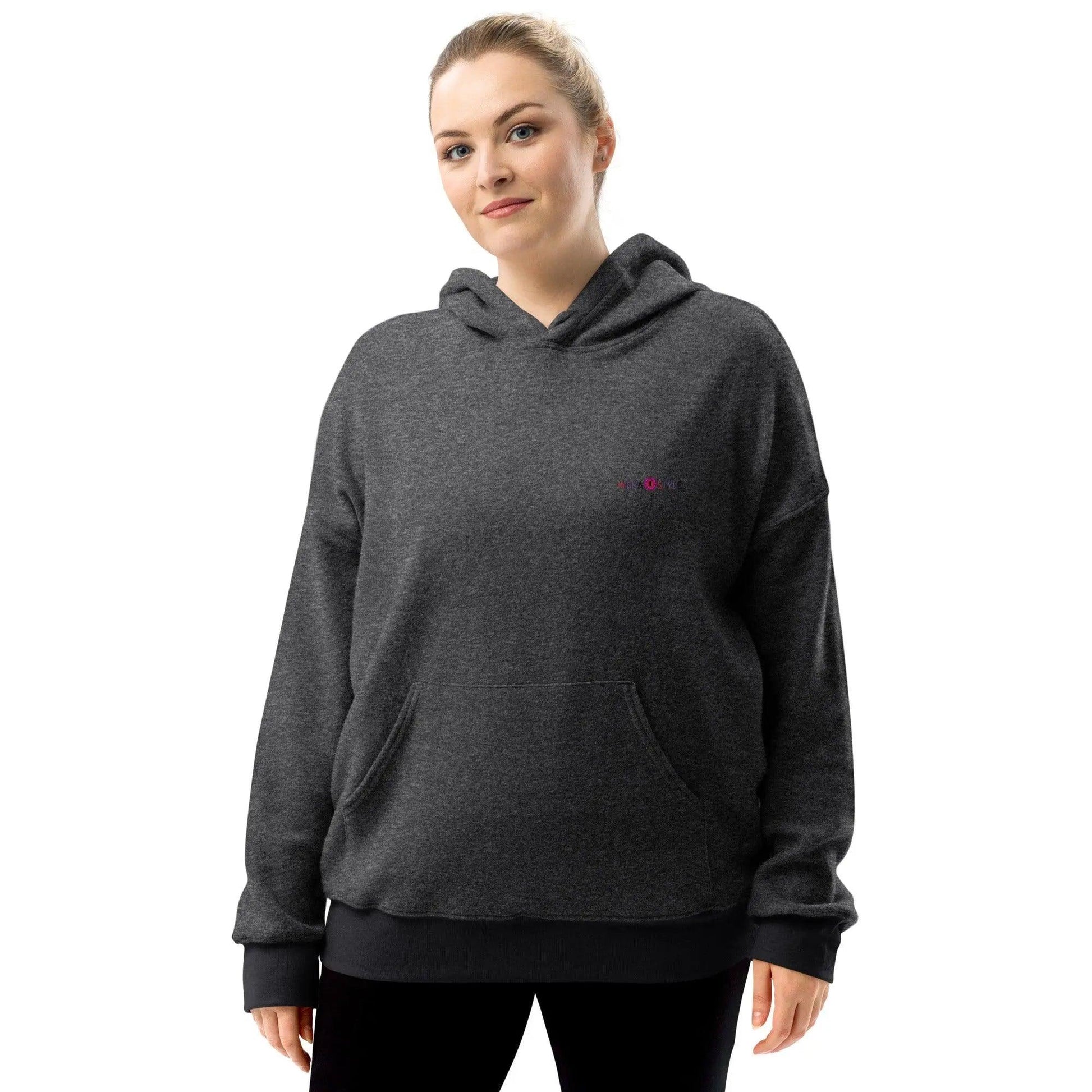 Men sueded fleece hoodie - Mishastyle