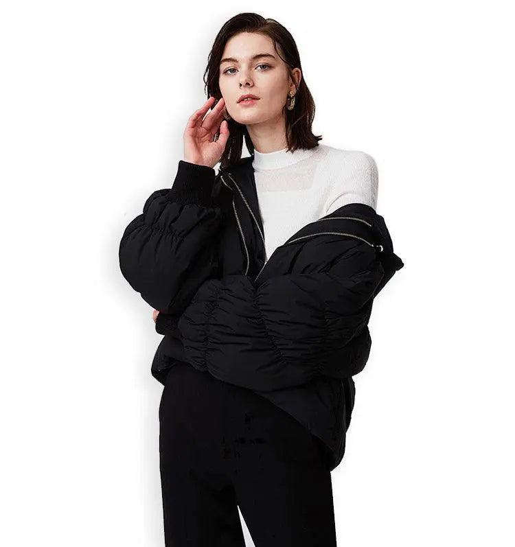 Minimalist Warm Loos Short Jacket - Mishastyle