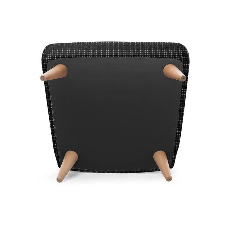 Solid wood Free Seat - Black - Mishastyle