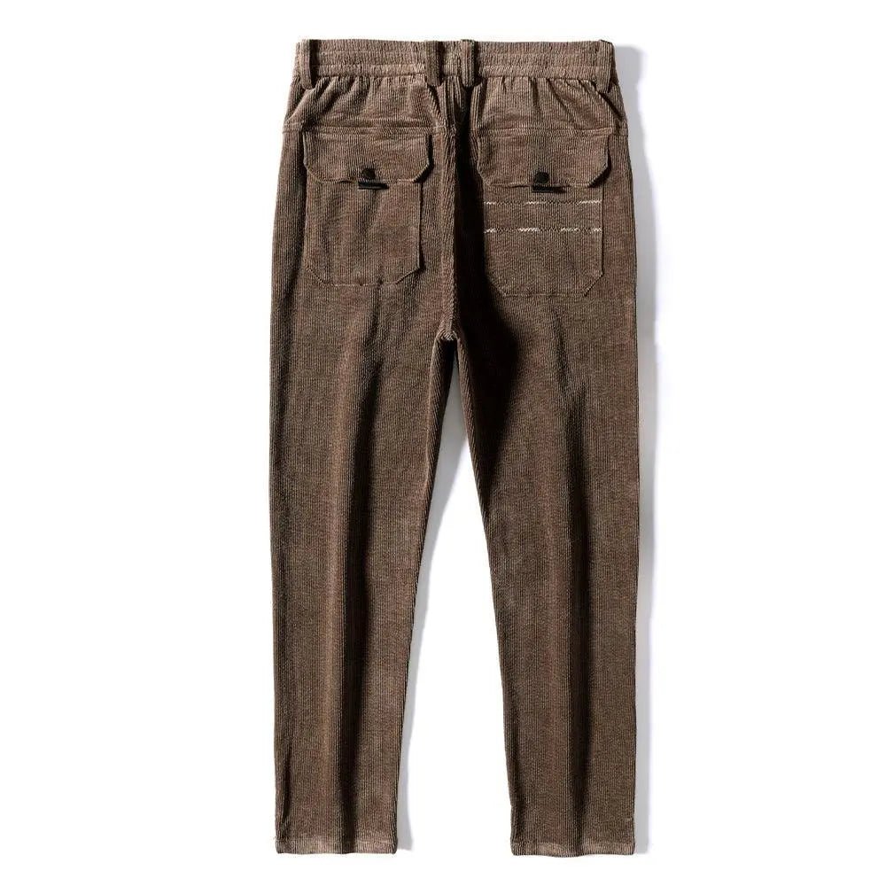 UK Thickened Corduroy Men Business Trousers - Mishastyle