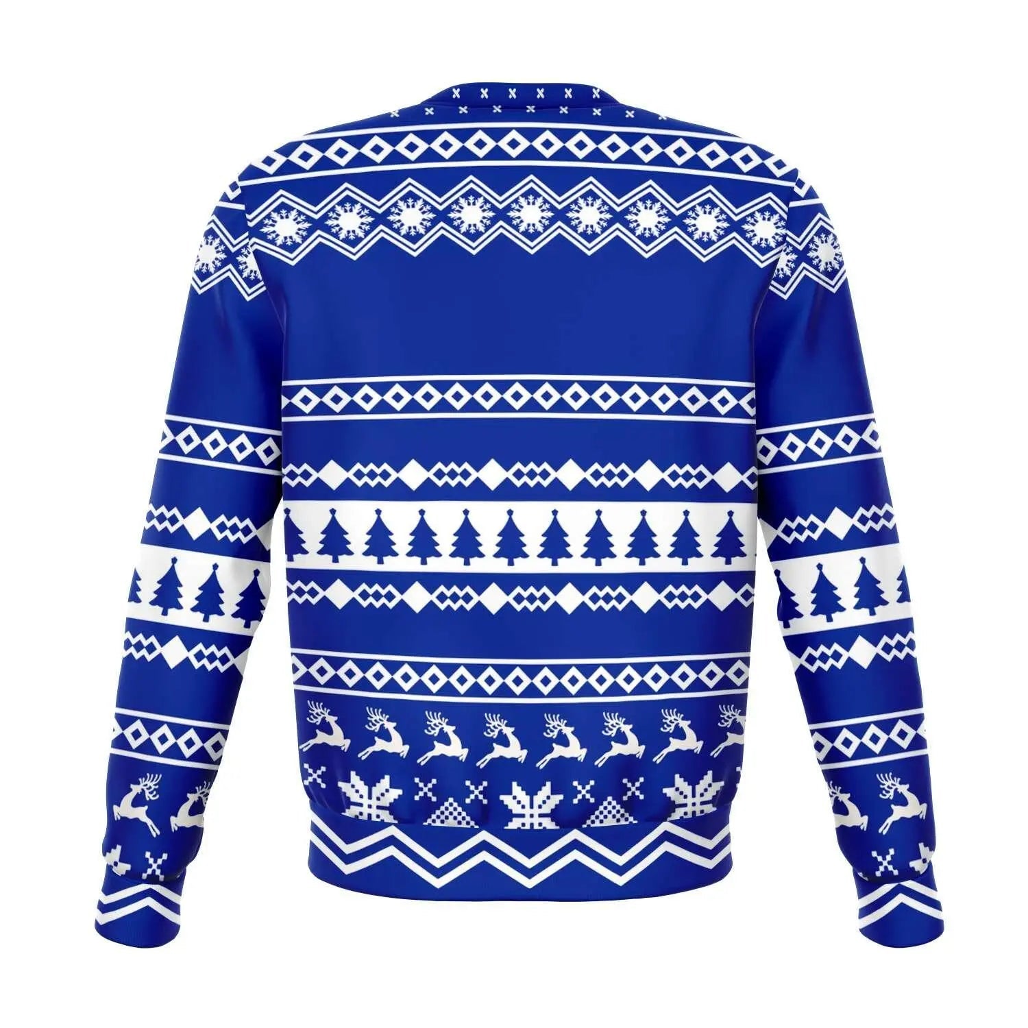 Vintage Fashionable Christmas Women Sweater - Navy - Mishastyle